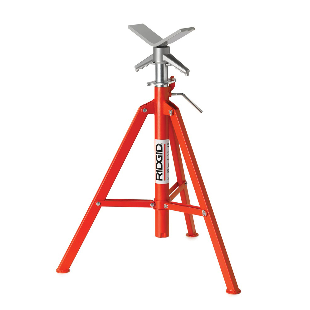 Ridgid V Head Folding Pipe Stand from Columbia Safety